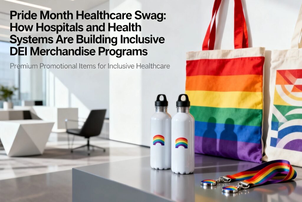 Cover image for: Pride Month Healthcare Swag: How Hospitals and Health Systems Are Building Inclusive DEI Merchandise Programs